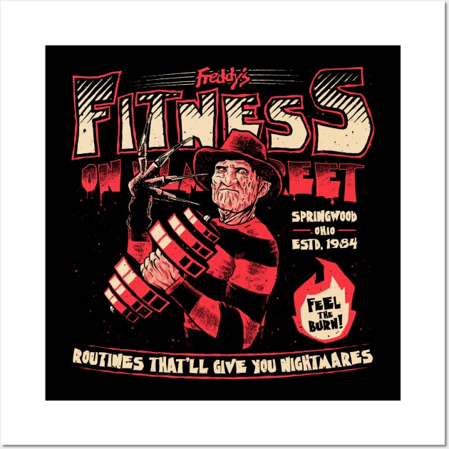 Freddy's Fitness Wall Art by teesgeex